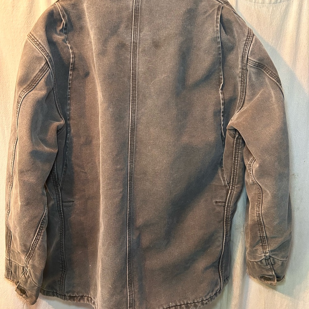 Carhartt Men's Vintage Blanket-lined Barn Chore Coat - Picture 3 of 7